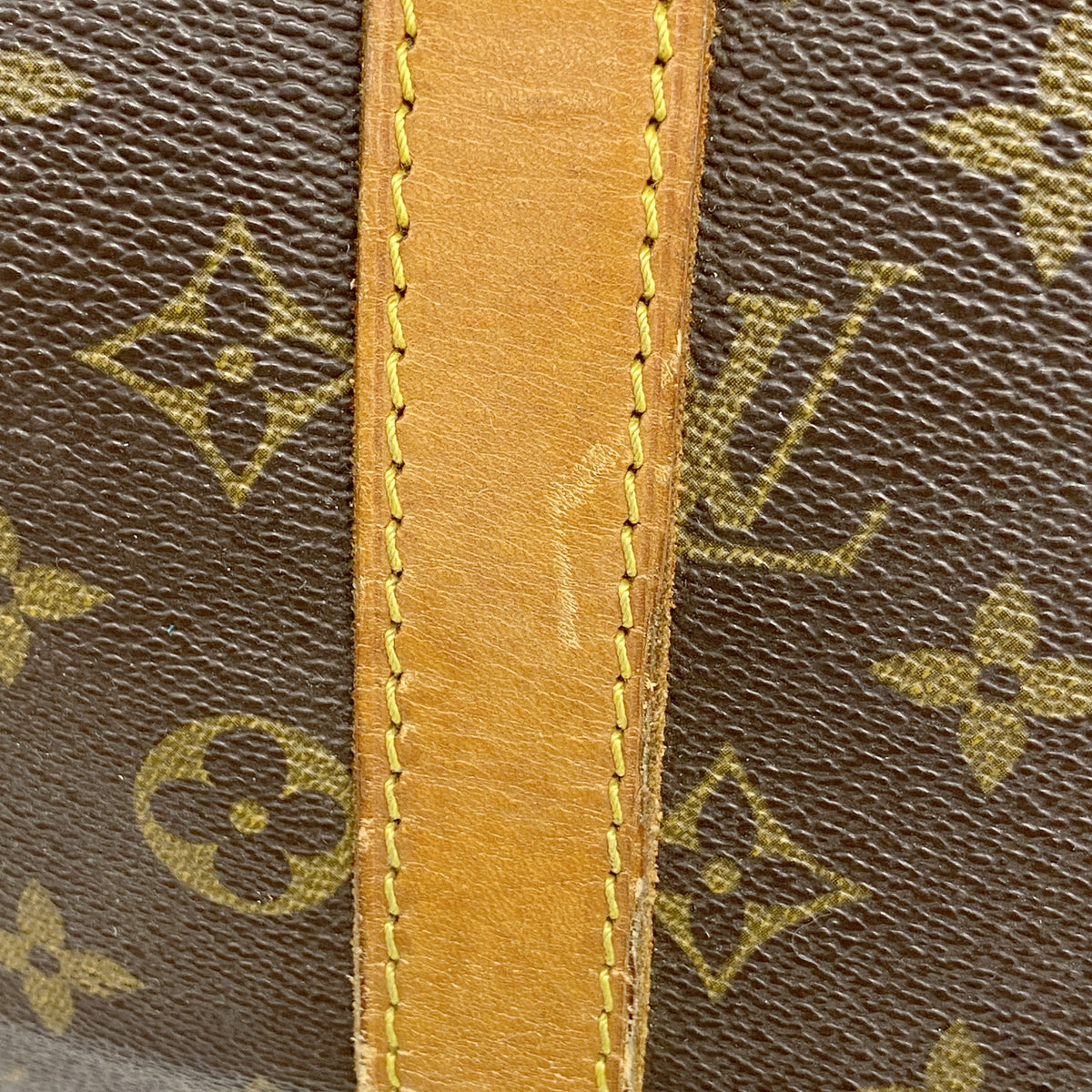 【6hc2689】ルイヴィトン ボストンバッグ モノグラム キーポル45 M41428 ブラウン【中古】メンズ レディース ユニセックス
