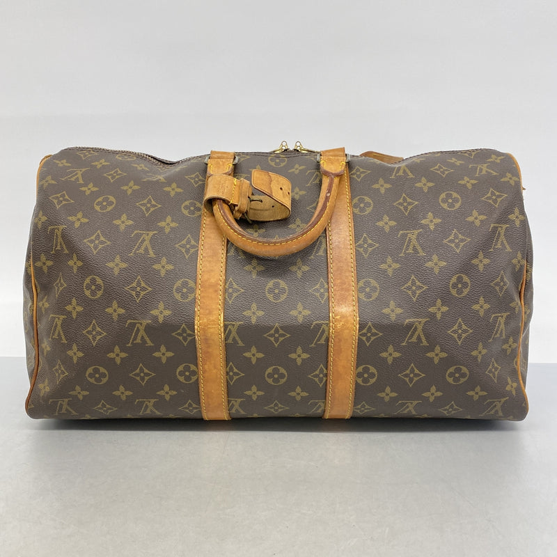 【6hc2689】ルイヴィトン ボストンバッグ モノグラム キーポル45 M41428 ブラウン【中古】メンズ レディース ユニセックス