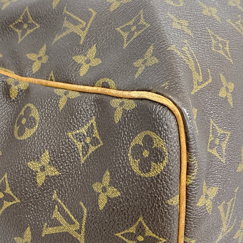 【6hc2689】ルイヴィトン ボストンバッグ モノグラム キーポル45 M41428 ブラウン【中古】メンズ レディース ユニセックス