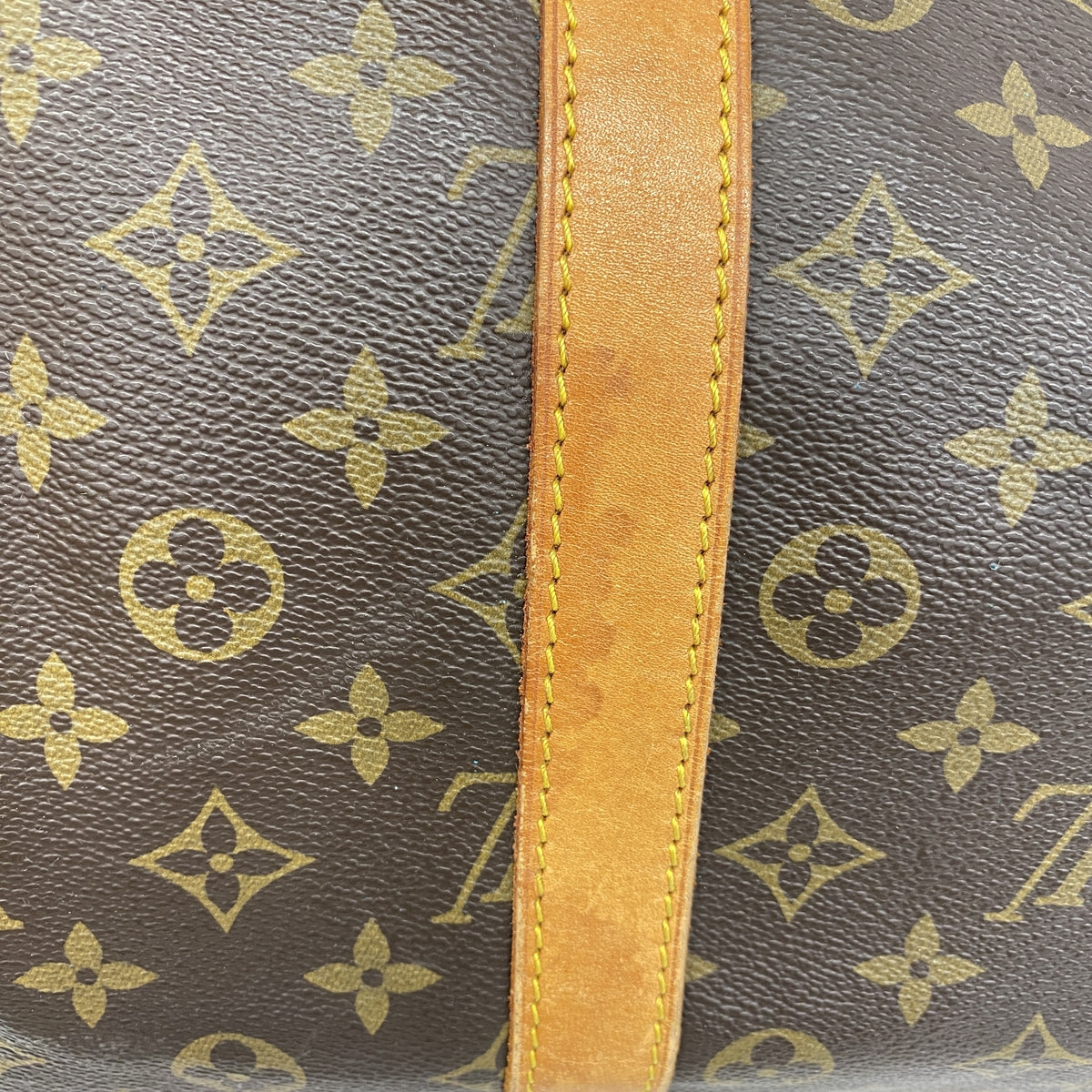 【6hc2697】ルイヴィトン ボストンバッグ モノグラム キーポル55 M41424 ブラウン【中古】メンズ レディース ユニセックス