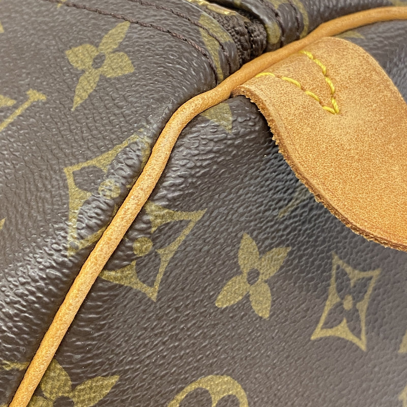 【6hc2697】ルイヴィトン ボストンバッグ モノグラム キーポル55 M41424 ブラウン【中古】メンズ レディース ユニセックス