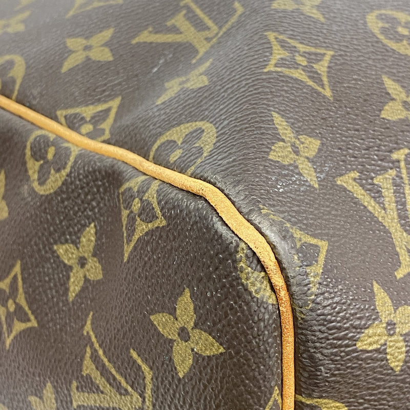 【6hc2697】ルイヴィトン ボストンバッグ モノグラム キーポル55 M41424 ブラウン【中古】メンズ レディース ユニセックス