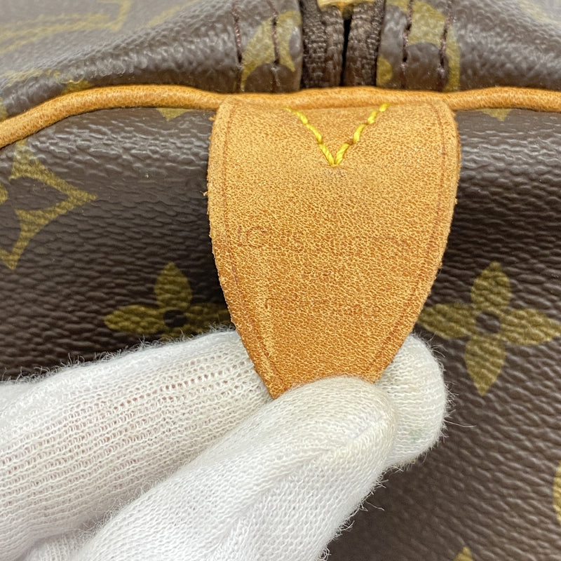 【6hc2697】ルイヴィトン ボストンバッグ モノグラム キーポル55 M41424 ブラウン【中古】メンズ レディース ユニセックス
