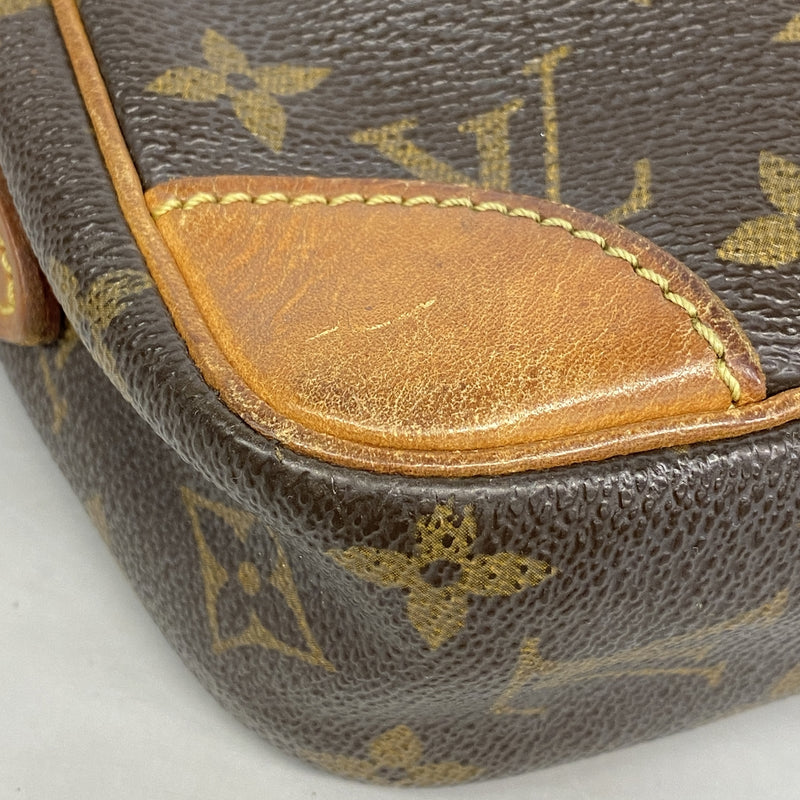 【6hc2700】ルイヴィトン ショルダーバッグ モノグラム トロカデロ24 M51276 ブラウン【中古】レディース
