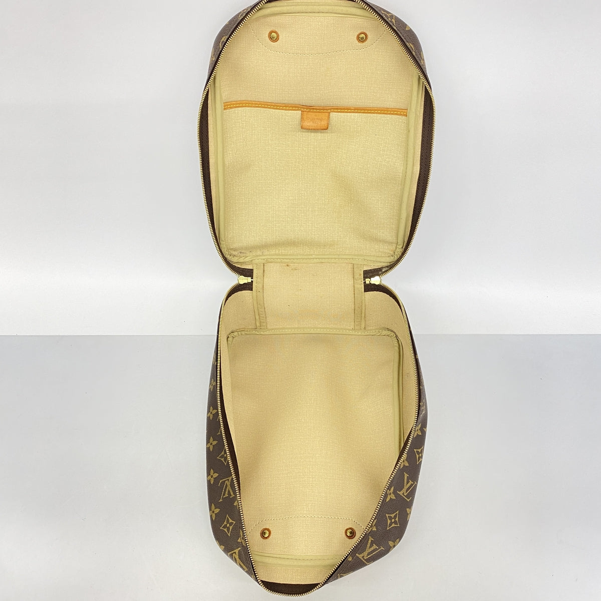 【6hc2702】ルイヴィトン ハンドバッグ モノグラム エクスキュルシオン ブラウン【中古】レディース