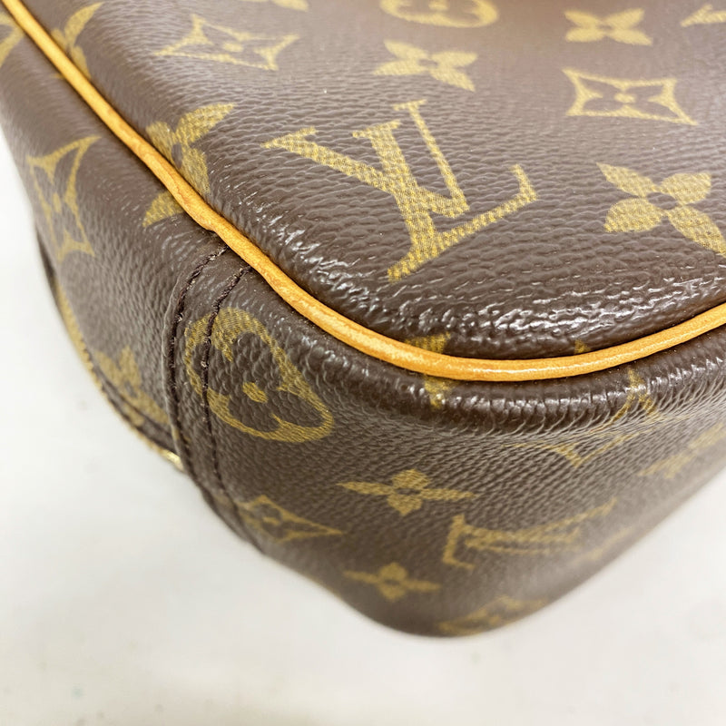 【6hc2718】ルイヴィトン ハンドバッグ モノグラム トゥルーヴィル M42228 ブラウン【中古】レディース