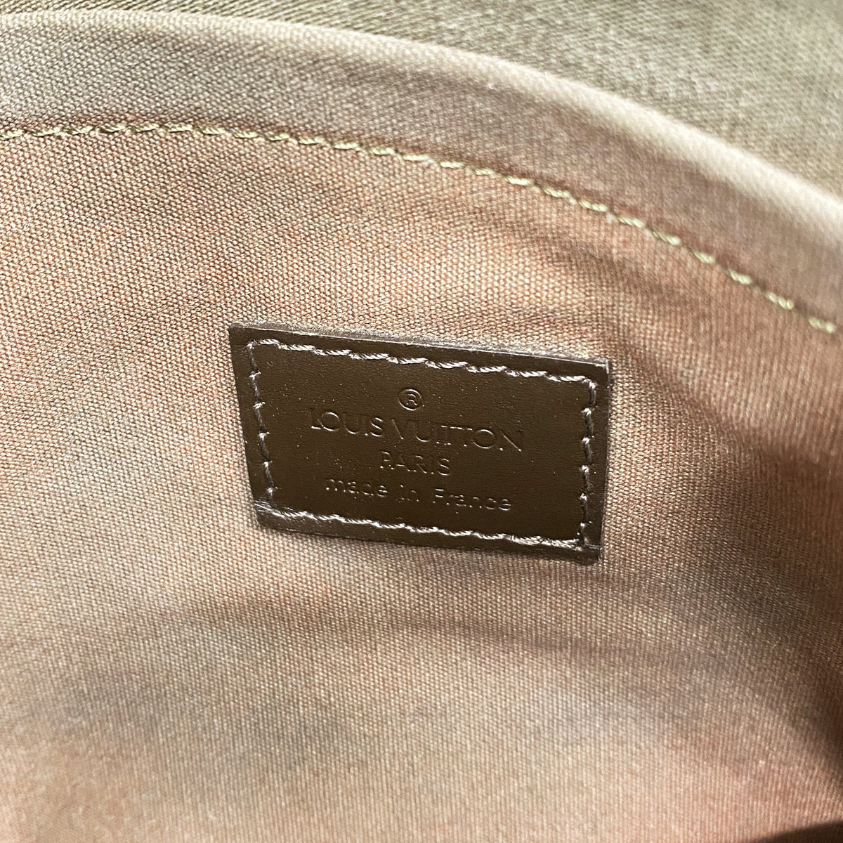 【6hc2721】ルイヴィトン ショルダーバッグ モノグラム・ミニ ベランジェール M92673 TSTカーキ【中古】レディース