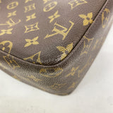 【6hc2723】ルイヴィトン ショルダーバッグ モノグラム ルーピングMM M51146 ブラウン【中古】レディース