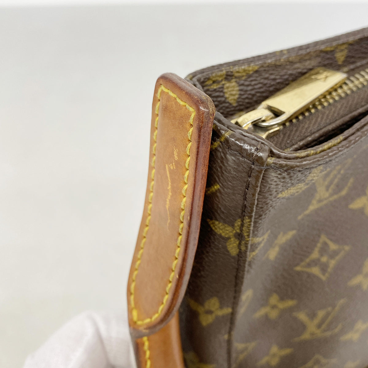 【6hc2724】ルイヴィトン ショルダーバッグ モノグラム ルーピングMM M51146 ブラウン【中古】レディース
