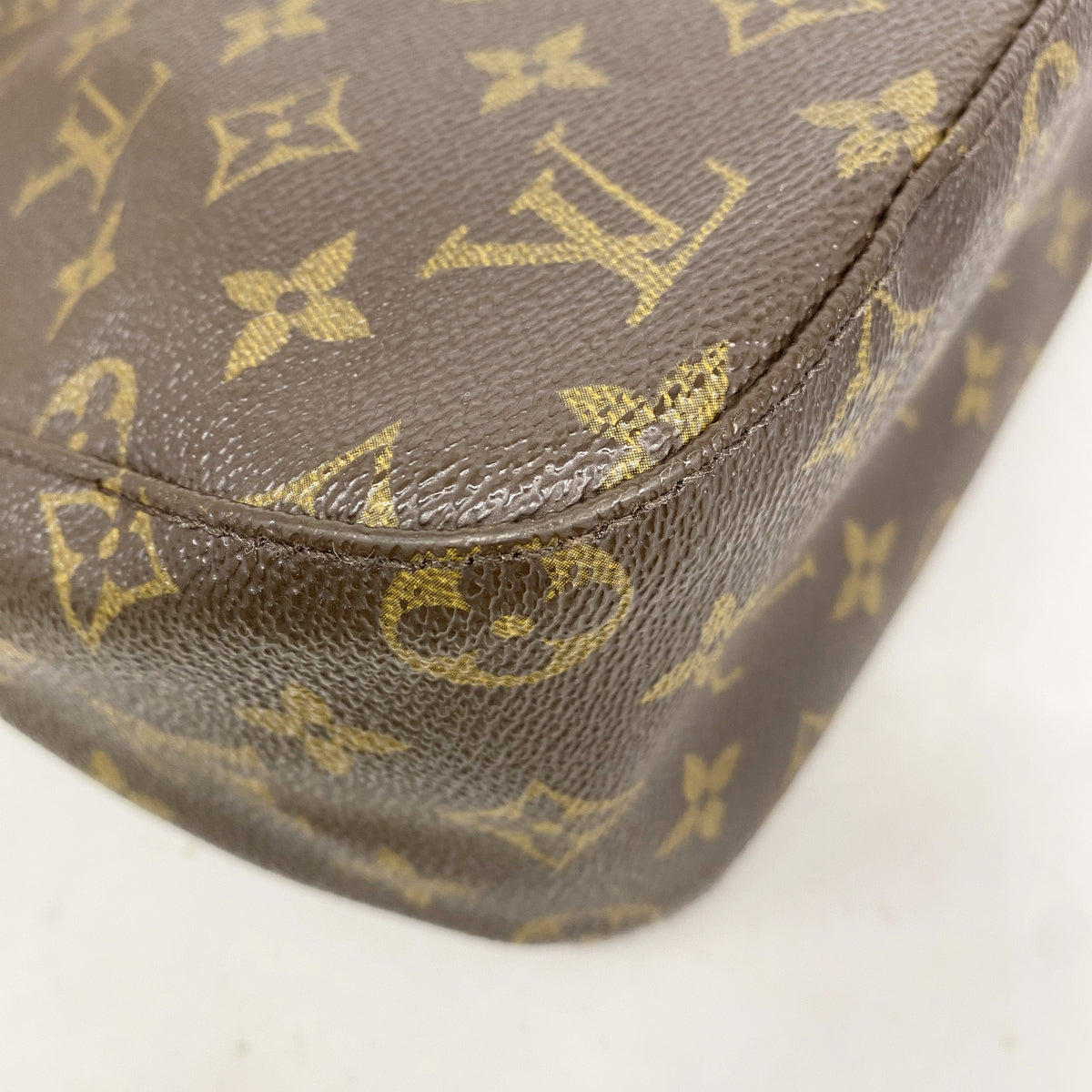 【6hc2724】ルイヴィトン ショルダーバッグ モノグラム ルーピングMM M51146 ブラウン【中古】レディース