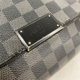 【6hc2725】ルイヴィトン ショルダーバッグ ダミエ・グラフィット ディストリクトPM N41260 グレー ブラック【中古】メンズ