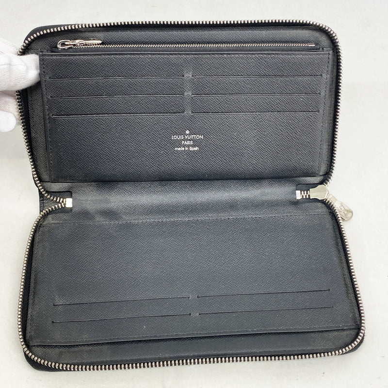 【6hc2744】ルイヴィトン 長財布 タイガ ジッピーオーガナイザーNM M30056 アルドワーズ【中古】メンズ