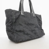 【6hc2753】シャネル トートバッグ ニュートラベル ナイロン ブラック シャンパンゴールド金具【中古】レディース