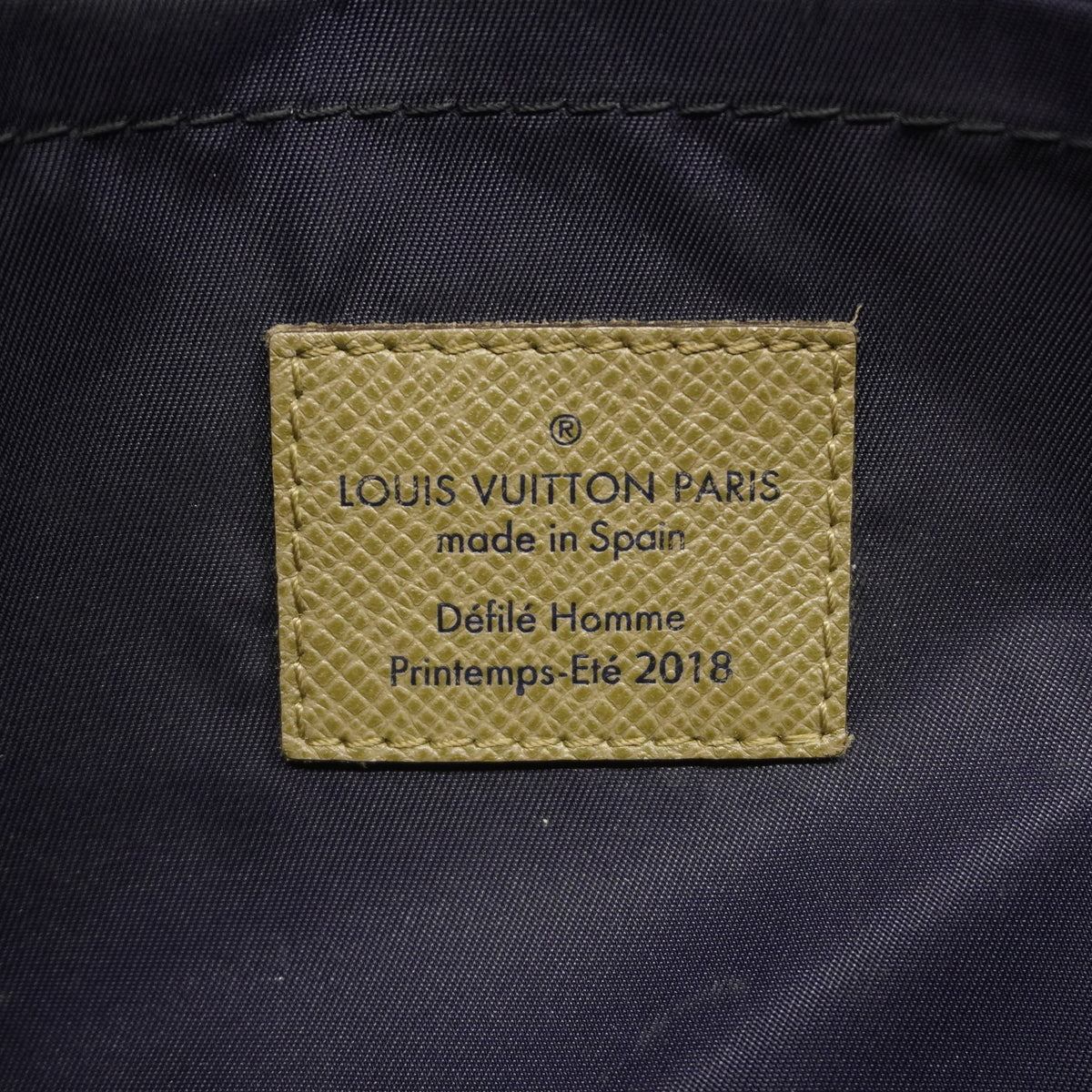 【6hc2759】ルイヴィトン ボディバッグ モノグラム・パシフィック メッセンジャーPM M43829 ブルー【中古】メンズ