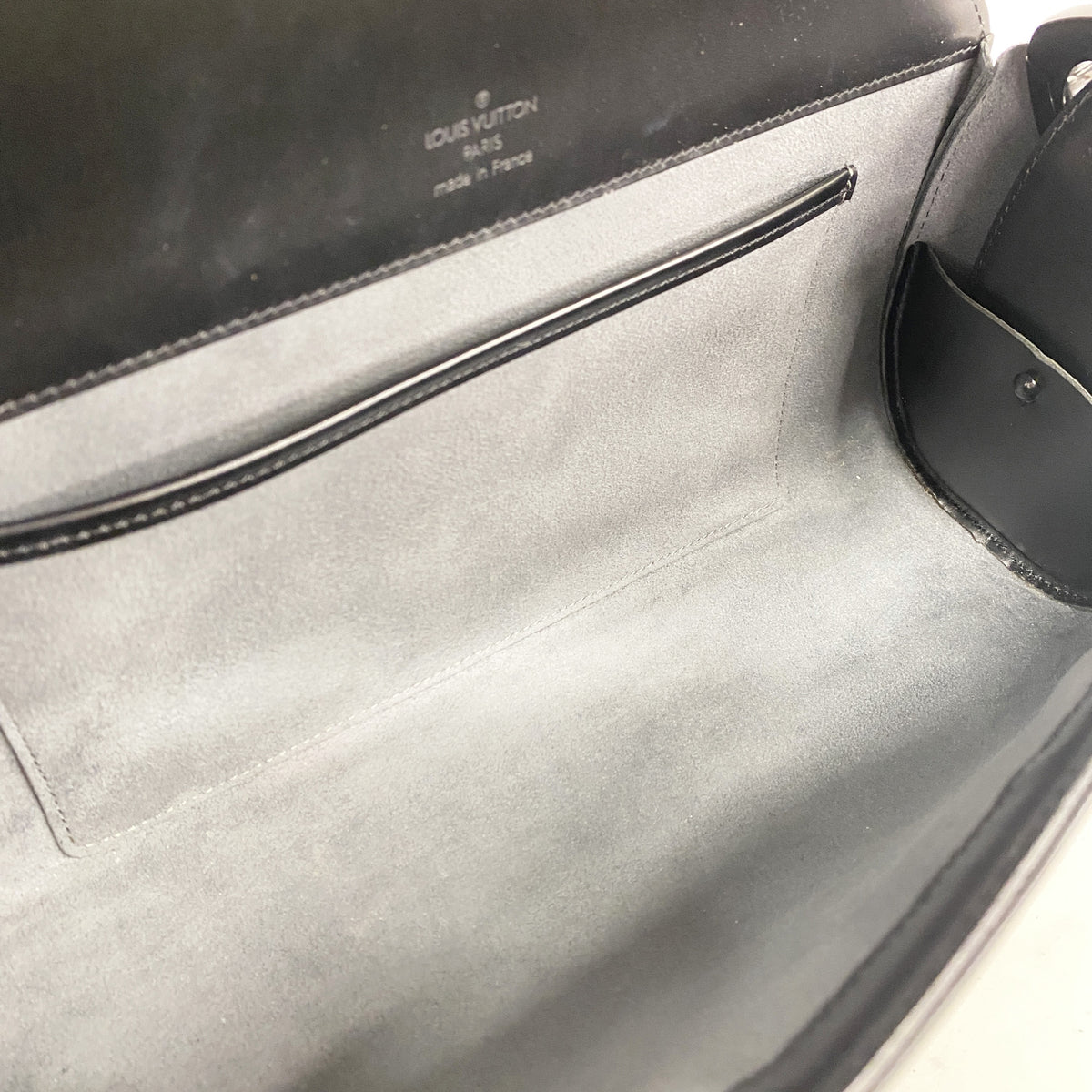 【6hc2768-k】ルイヴィトン ショルダーバッグ エピ ノクターンGM M52172 ノワール【中古】レディース