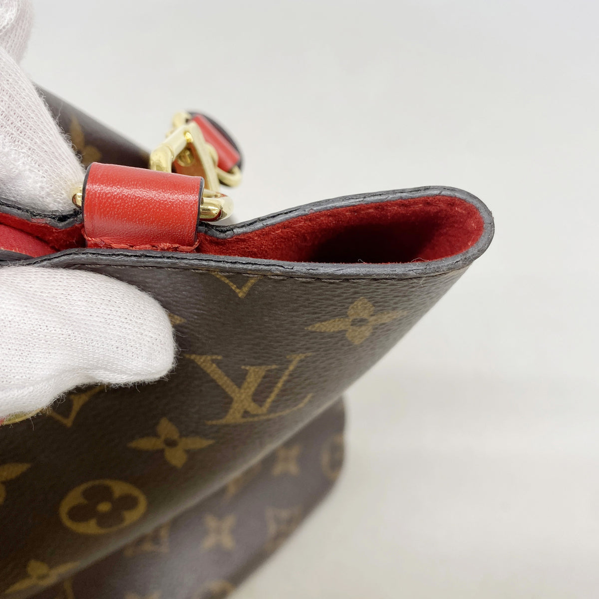 【6hc2770-k】ルイヴィトン ショルダーバッグ モノグラム ネオノエ M44021 コクリコ【中古】レディース