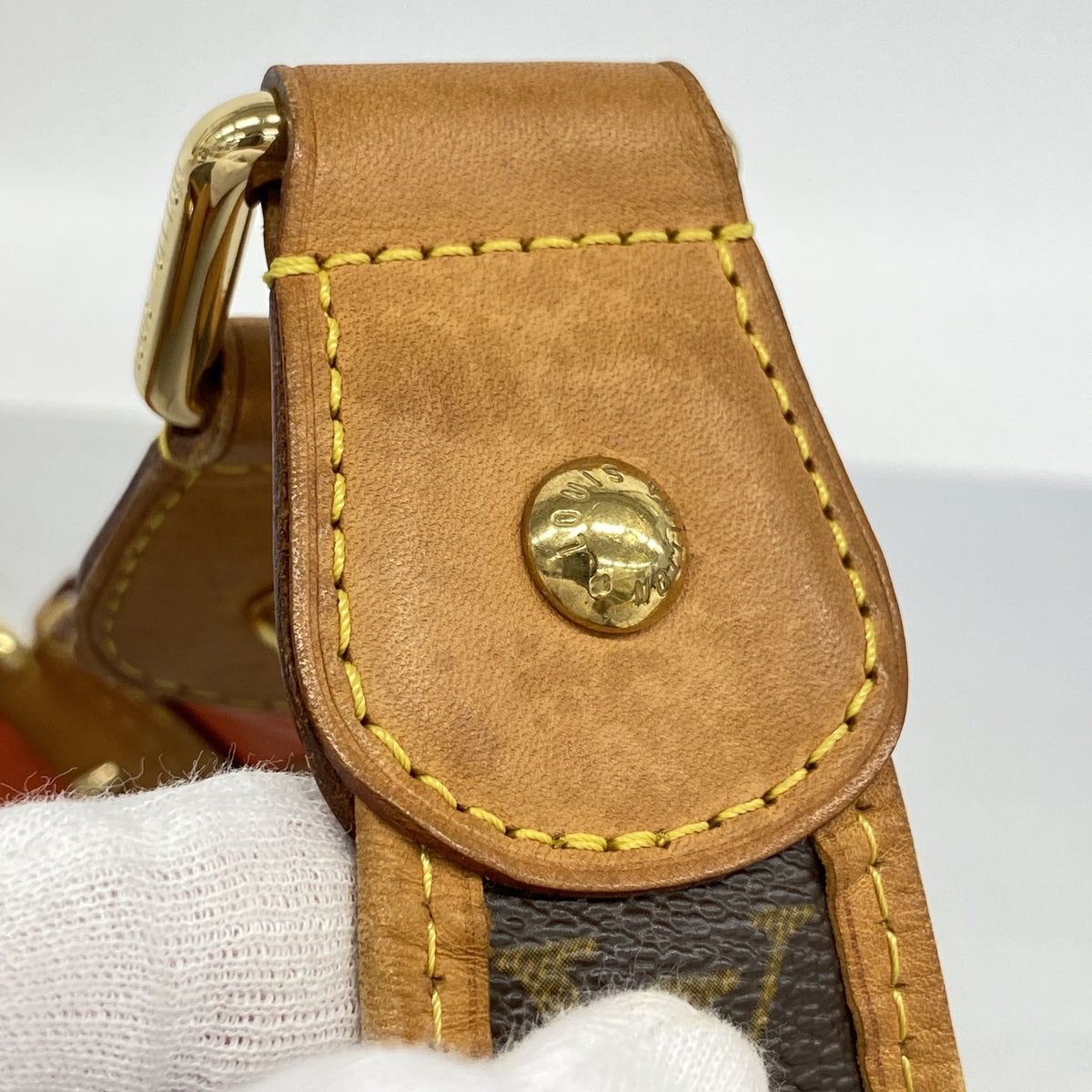 【6hc2777-k】ルイヴィトン ショルダーバッグ モノグラム・ペルフォ ドゥミリュンヌ M95178 オランジュ【中古】レディース