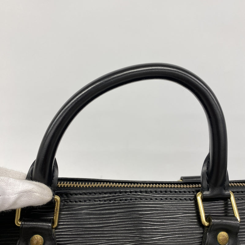 【6hc2778-k】ルイヴィトン ハンドバッグ エピ スピーディ30 M59022 ノワール【中古】レディース