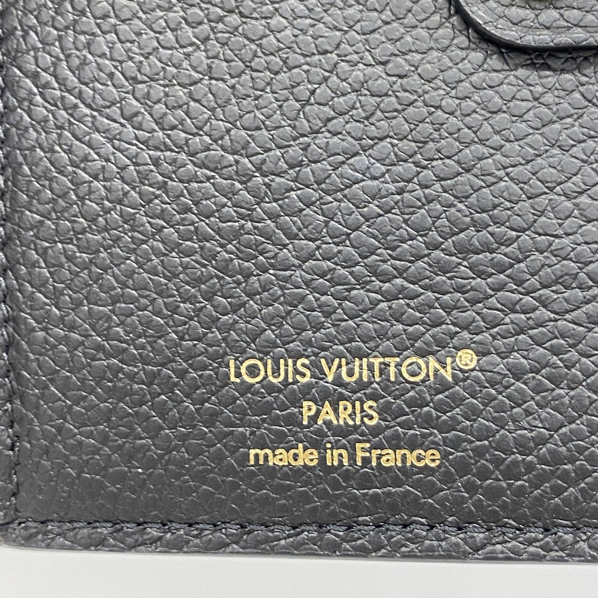 【6hc2779-k】ルイヴィトン 財布 モノグラム・アンプラント ポルトフォイユリサ M83365 ノワール【中古】レディース