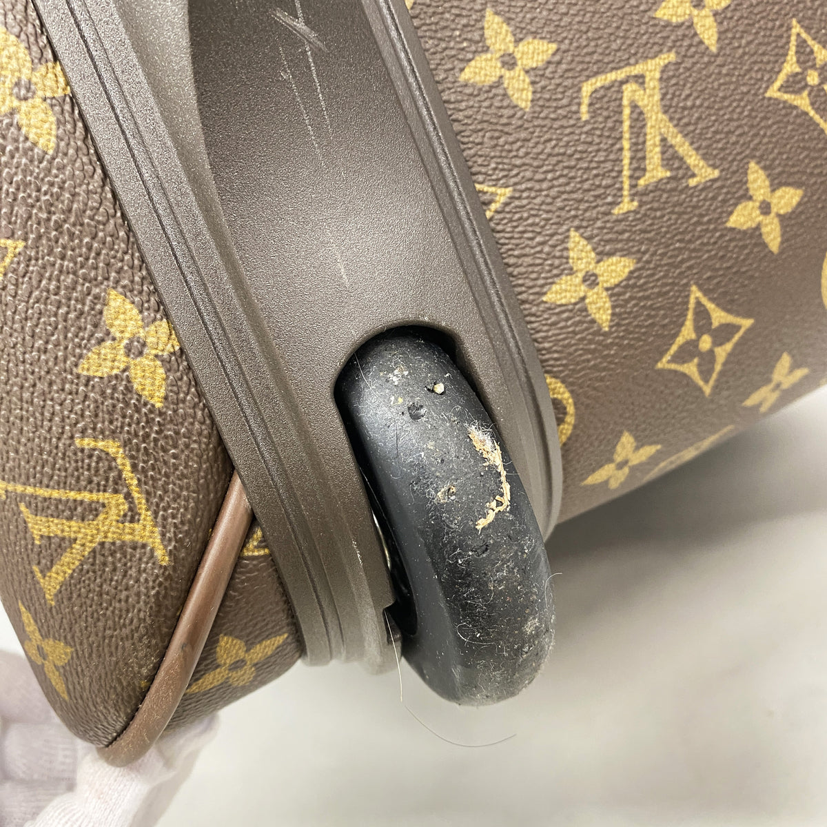 【6hc2782-k】ルイヴィトン キャリーバッグ モノグラム ぺガス45 M23293 ブラウン【中古】メンズ レディース ユニセックス