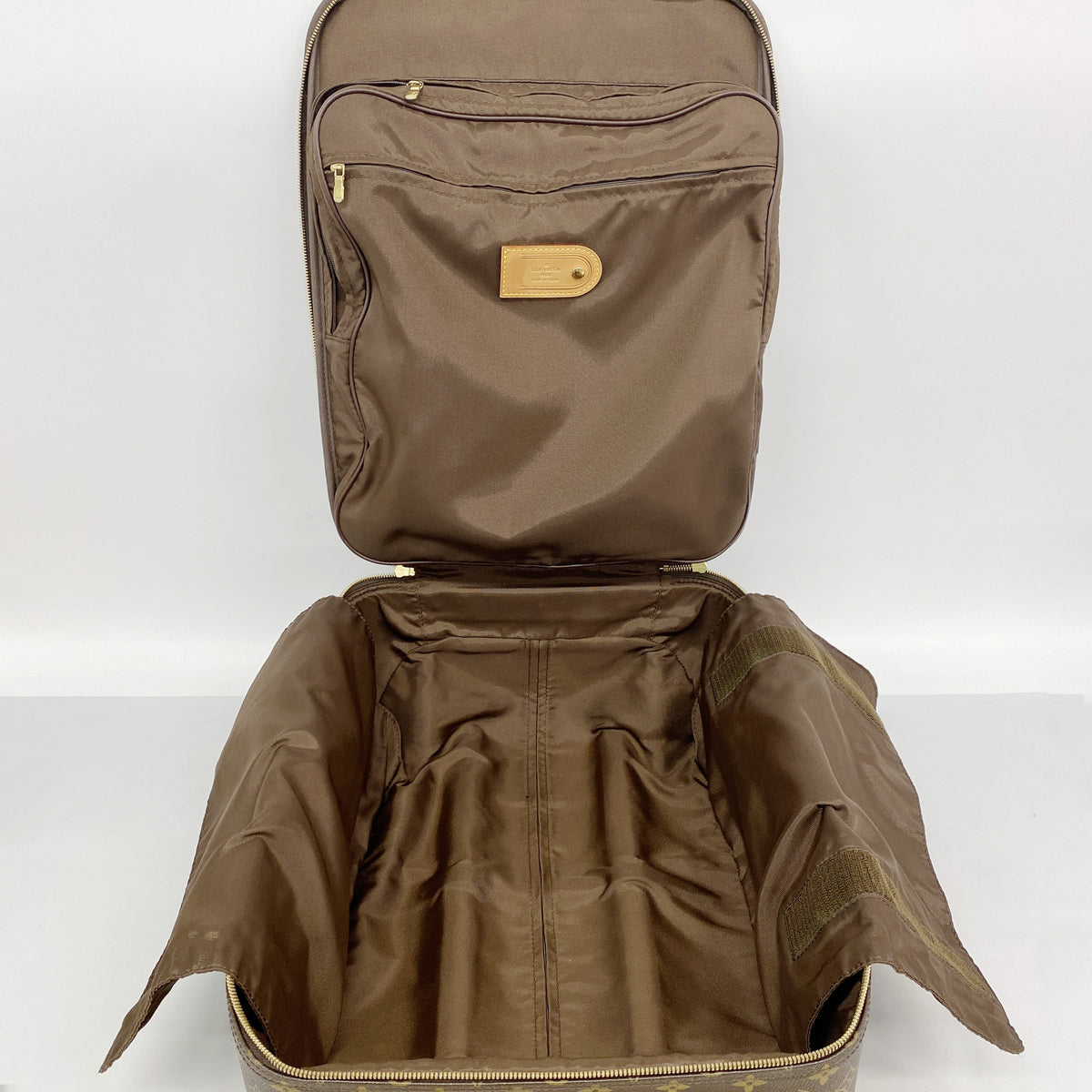 【6hc2782-k】ルイヴィトン キャリーバッグ モノグラム ぺガス45 M23293 ブラウン【中古】メンズ レディース ユニセックス