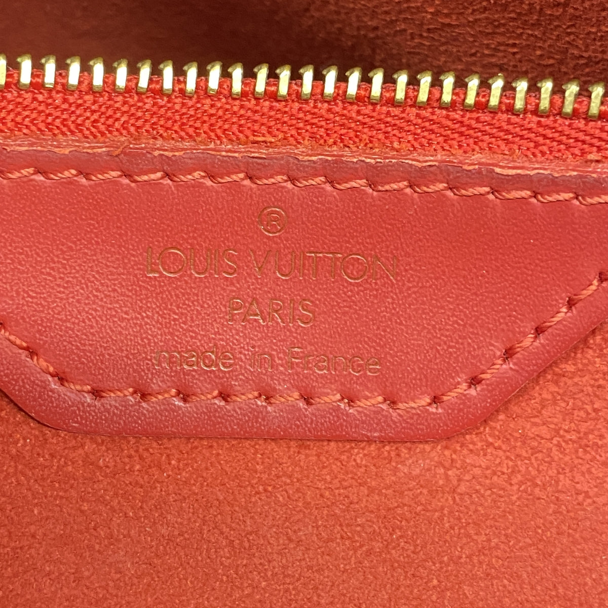 【6hc2789-k】ルイヴィトン トートバッグ エピ バケットPM M5899E ルージュ【中古】レディース