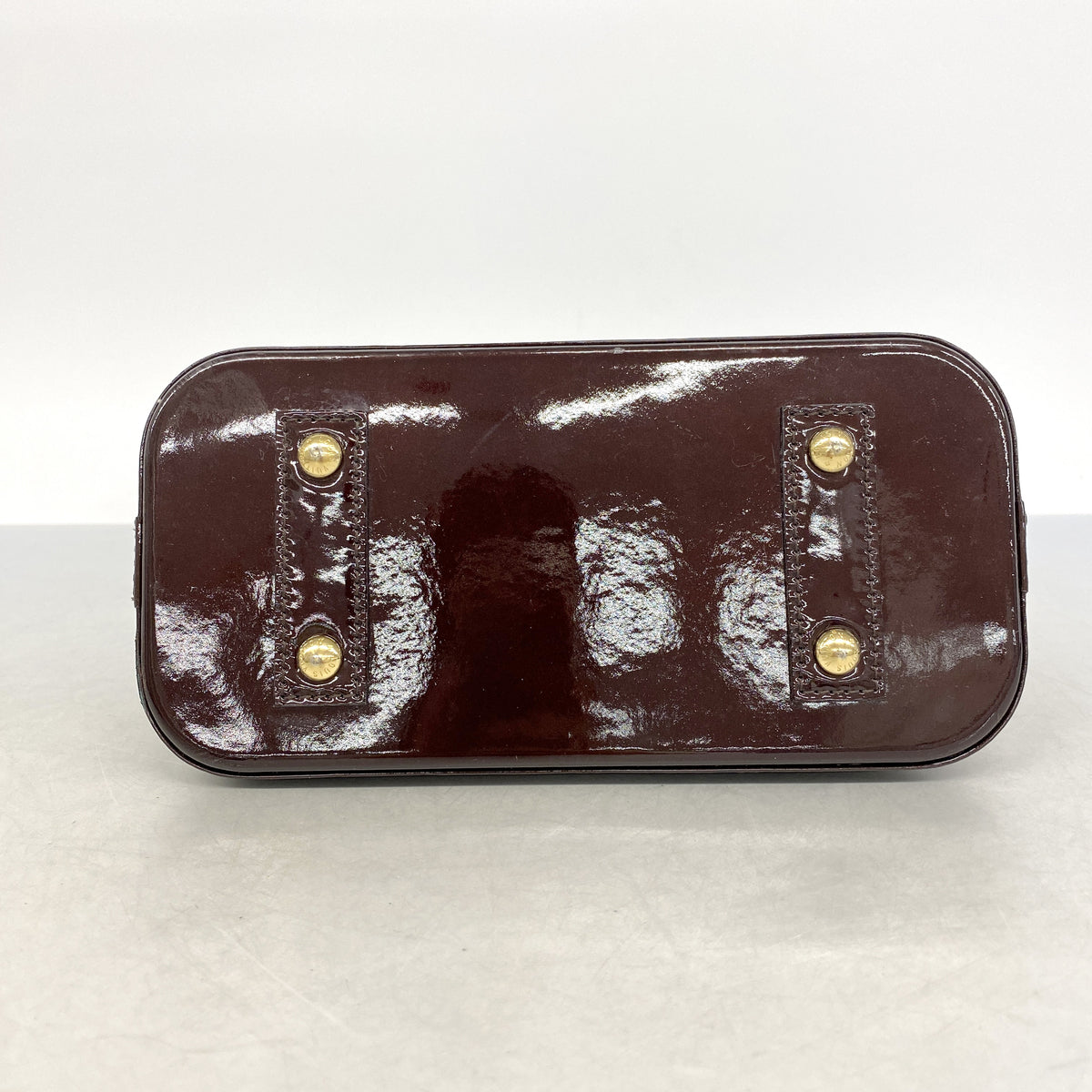 【6hc2793-k】ルイヴィトン ハンドバッグ ヴェルニ アルマBB M91678 アマラント 2wayバッグ【中古】レディース