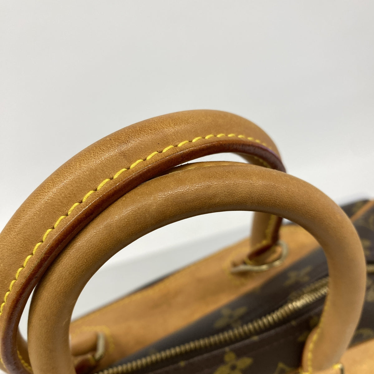【6hc2797】ルイヴィトン ハンドバッグ モノグラム ドーヴィル M47270 ブラウン【中古】レディース
