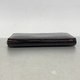 【6hc2801】ルイヴィトン 長財布 ヴェルニ ジッピーウォレット M90416 アマラント【中古】レディース