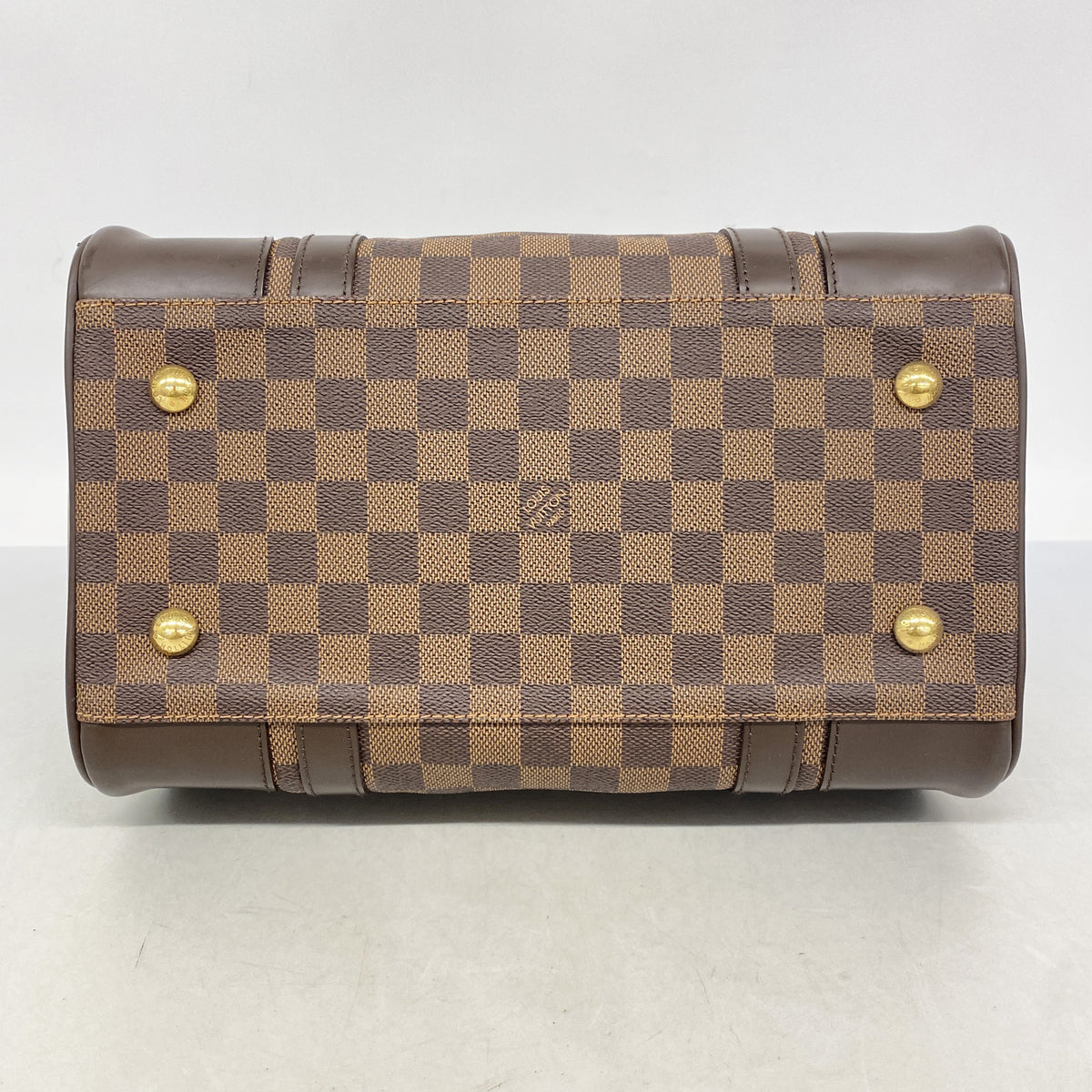 【6hc2809-k】ルイヴィトン ハンドバッグ ダミエ バークレー N52000 エベヌ【中古】レディース