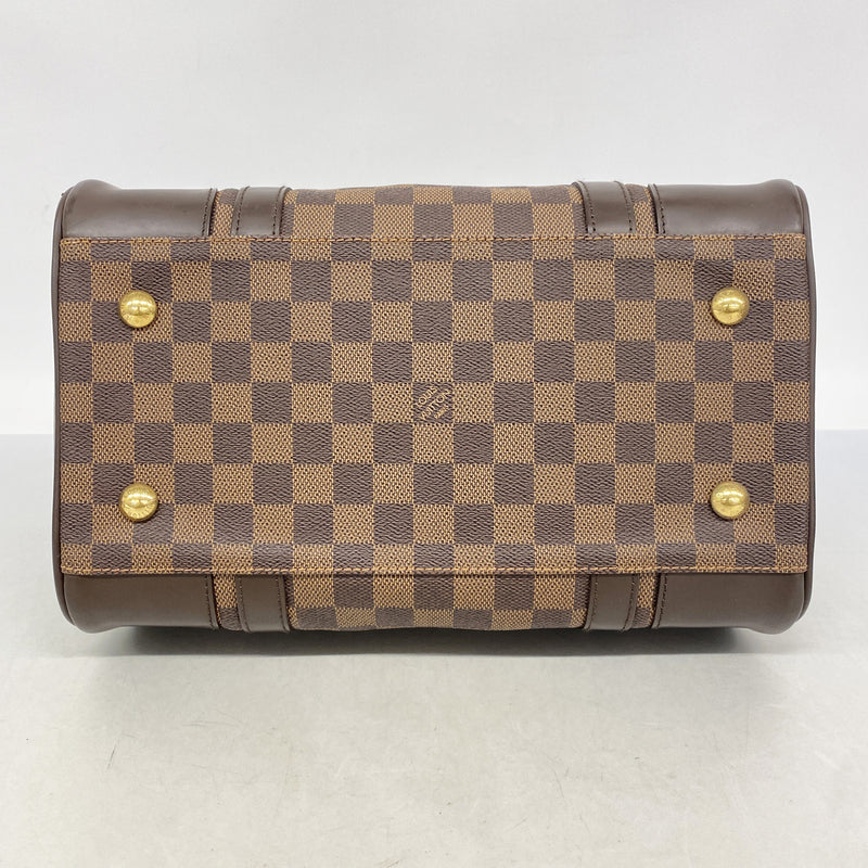 【6hc2809-k】ルイヴィトン ハンドバッグ ダミエ バークレー N52000 エベヌ【中古】レディース
