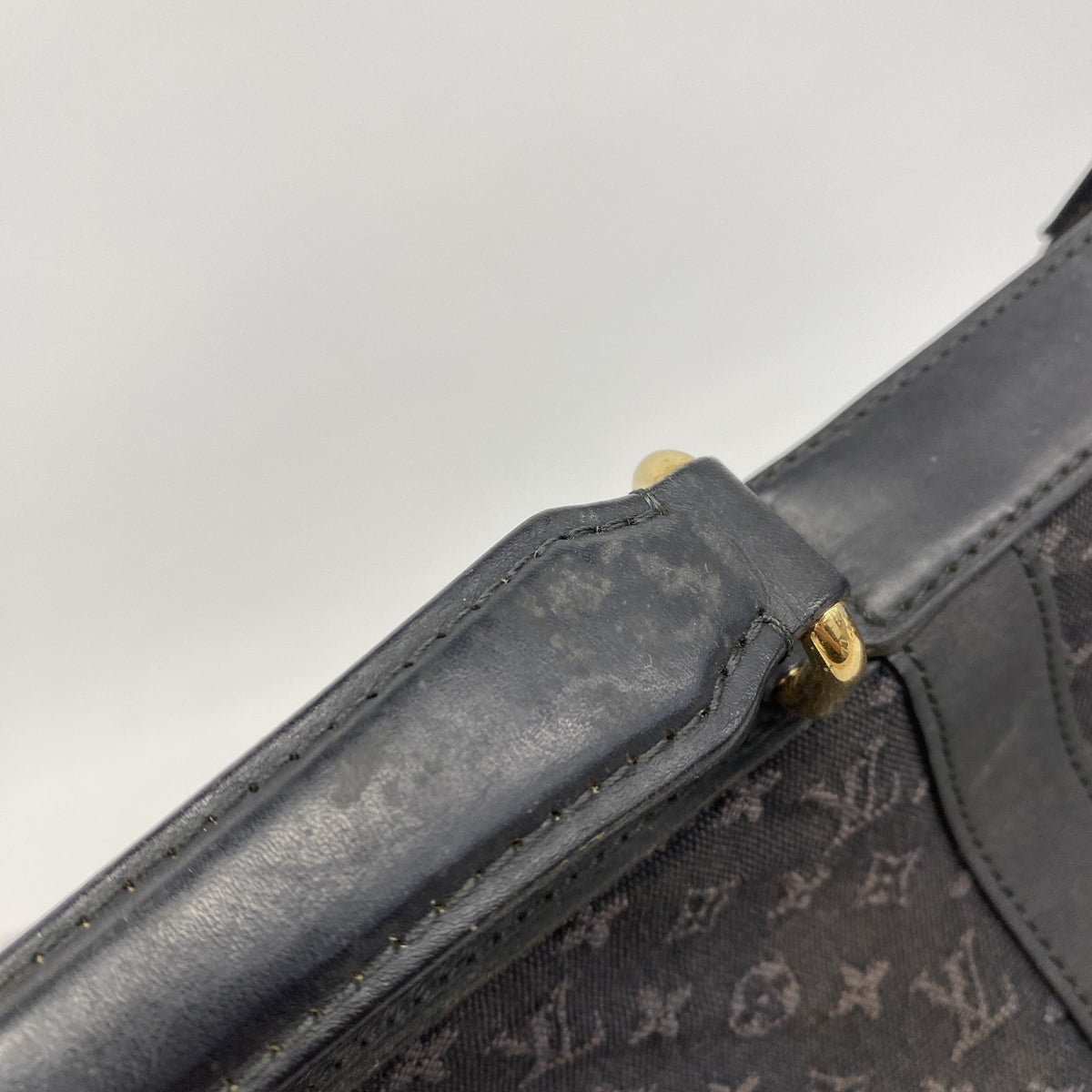 【6hc2818-k】ルイヴィトン ハンドバッグ モノグラム・ミニ ドゥニーズ M42311 TSTブルー 2wayバッグ【中古】メンズ レディース ユニセックス