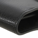 【6hc2835】エルメス ショルダーウォレット ケリートゥーゴー シェーブルシャムキラ ブラック K刻印 エレクトラム金具【中古】レディース