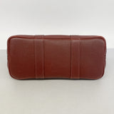 【6hc2836】エルメス トートバッグ プティットサンチュール トワルアッシュ レッド シルバー金具 □K刻印【中古】レディース