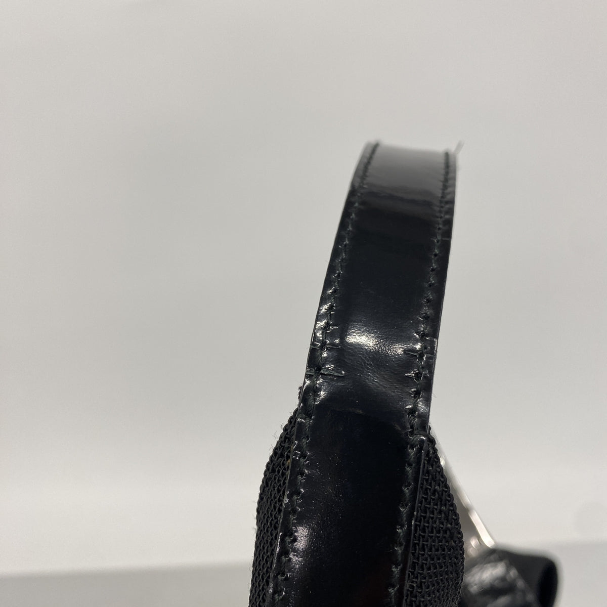 【6hc2837】グッチ ショルダーバッグ 001 3297 キャンバス ブラック シルバー金具【中古】レディース