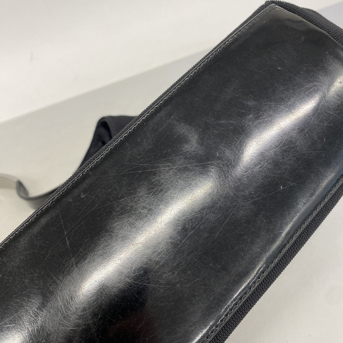 【6hc2837】グッチ ショルダーバッグ 001 3297 キャンバス ブラック シルバー金具【中古】レディース