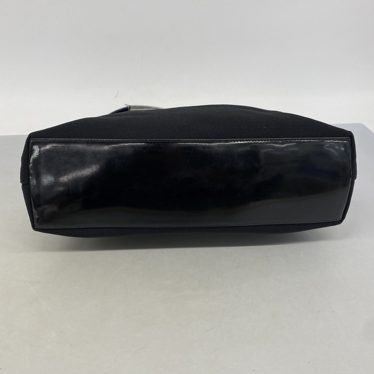 【6hc2837】グッチ ショルダーバッグ 001 3297 キャンバス ブラック シルバー金具【中古】レディース