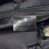 【6hc2837】グッチ ショルダーバッグ 001 3297 キャンバス ブラック シルバー金具【中古】レディース