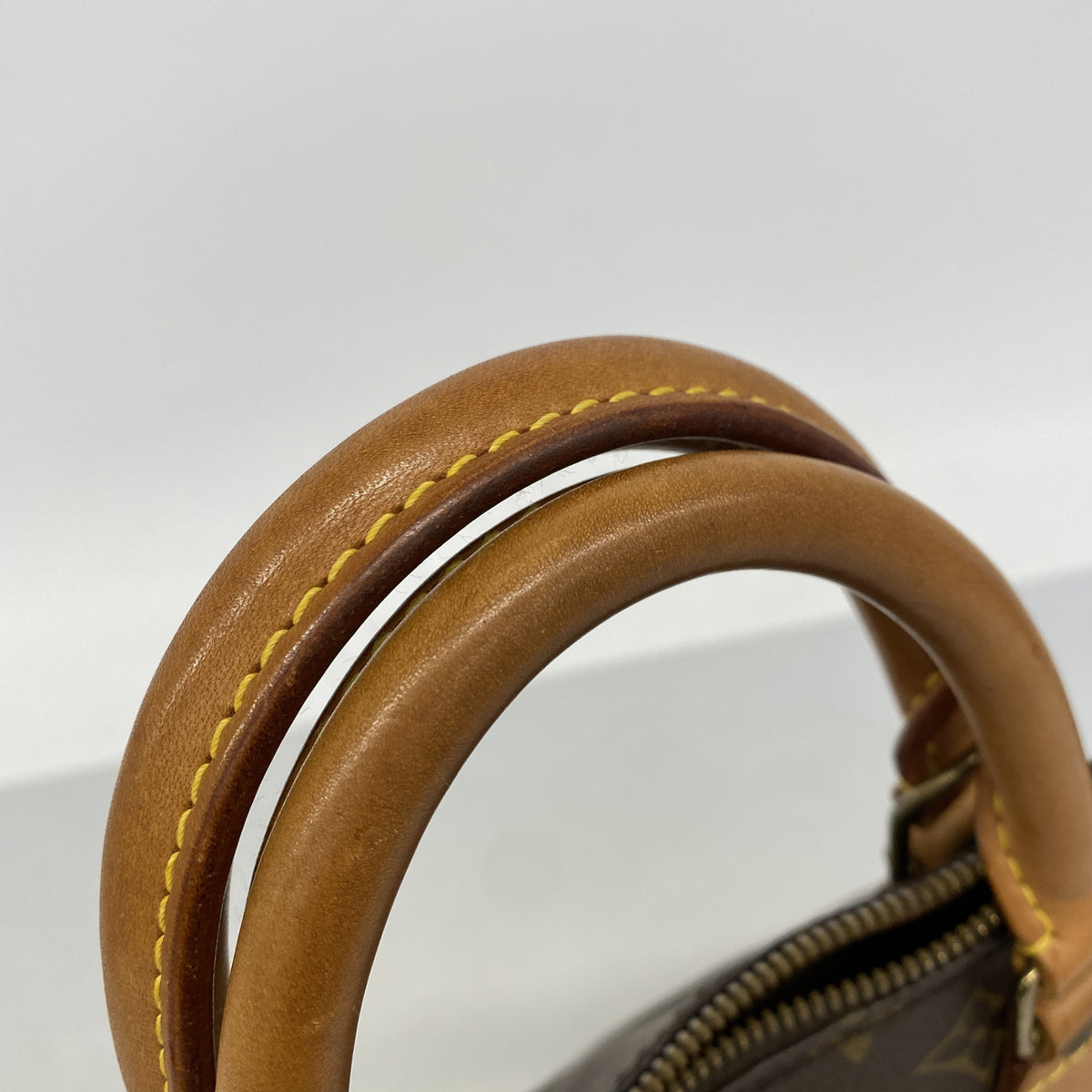 【6hc2842】ルイヴィトン ハンドバッグ モノグラム アルマ M51130 ブラウン【中古】レディース