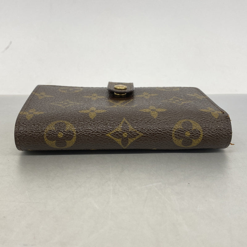 【6hc2845】ルイヴィトン 財布 モノグラム ポルトモネビエヴィエノワ M61663 ブラウン【中古】レディース