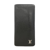 【6hc2860】ルイヴィトン 長財布 タイガ ポルトフォイユブラザ M30285 ノワール【中古】メンズ