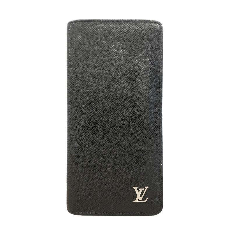 【6hc2860】ルイヴィトン 長財布 タイガ ポルトフォイユブラザ M30285 ノワール【中古】メンズ