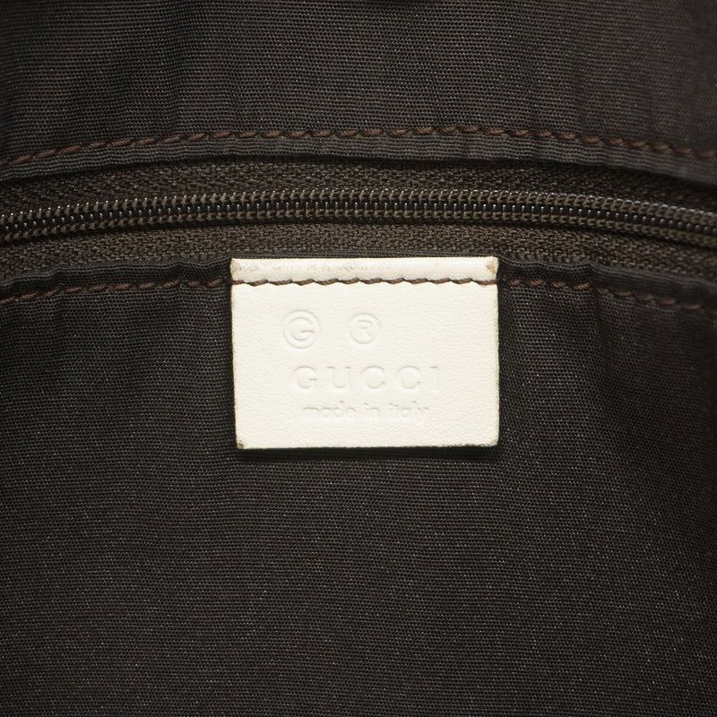 【6hc2863】グッチ トートバッグ 257245 キャンバス ネイビー ゴールド金具【中古】レディース