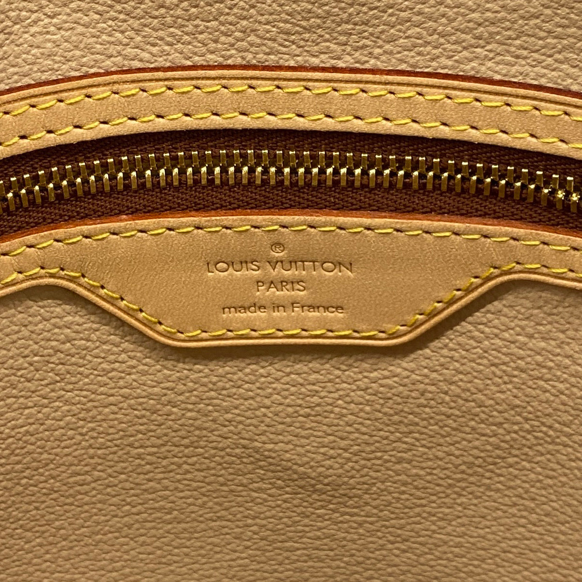 【6hc2866】ルイヴィトン トートバッグ モノグラム バケットGM M42236 ブラウン【中古】レディース