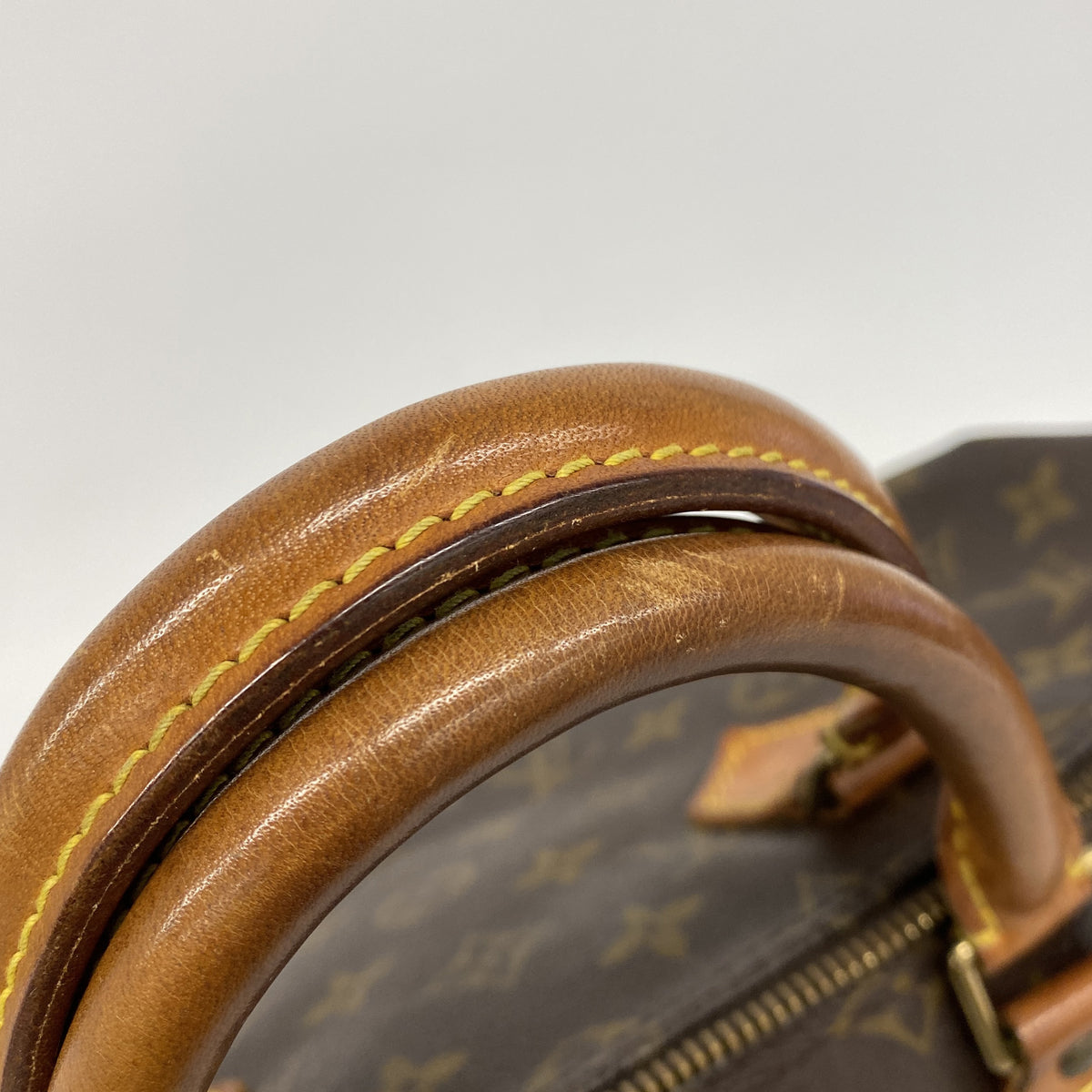 【6hc2868】ルイヴィトン ハンドバッグ モノグラム スピーディ35 M41107 ブラウン【中古】レディース