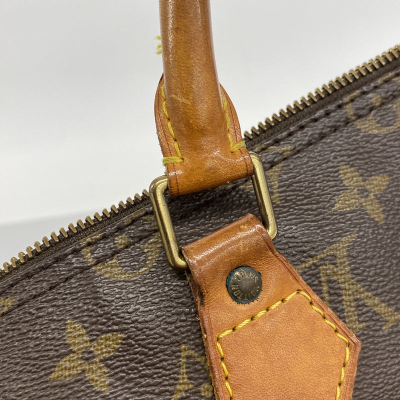 【6hc2868】ルイヴィトン ハンドバッグ モノグラム スピーディ35 M41107 ブラウン【中古】レディース