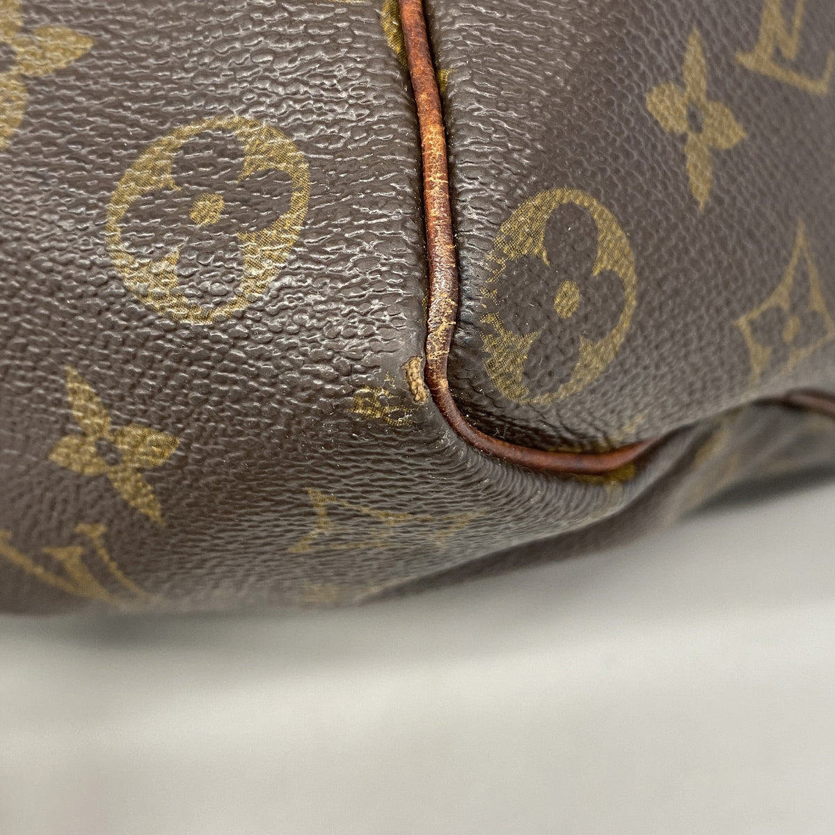【6hc2868】ルイヴィトン ハンドバッグ モノグラム スピーディ35 M41107 ブラウン【中古】レディース