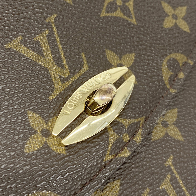 【6hc2870】ルイヴィトン ハンドバッグ モノグラム マルゼルブ M51379 ブラウン【中古】レディース