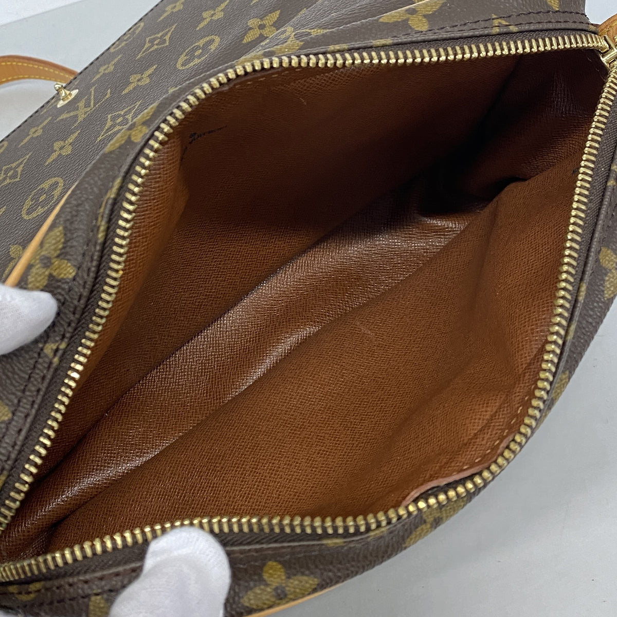 【6hc2871】ルイヴィトン ショルダーバッグ モノグラム サンジェルマン24 M51210 ブラウン【中古】レディース
