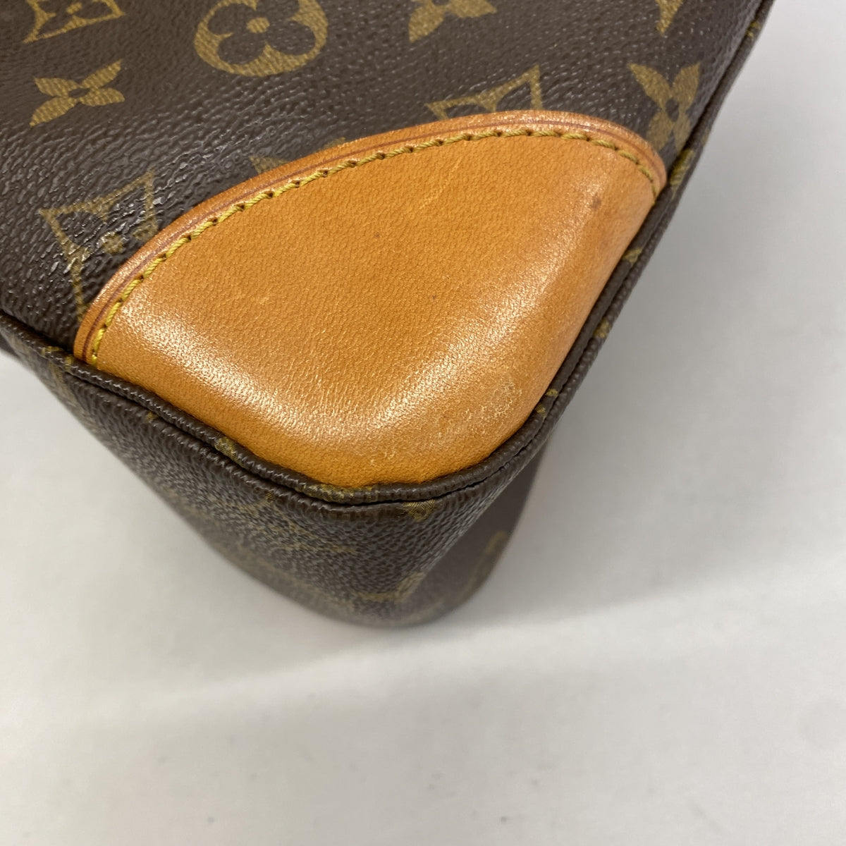 【6hc2873】ルイヴィトン ショルダーバッグ モノグラム ブローニュ35 M51260 ブラウン【中古】レディース